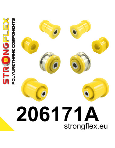 206171A: Front suspension and ream beam bush kit SPORT