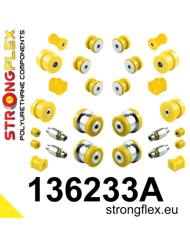 136233A: Full suspension polyurethane bush kit SPORT