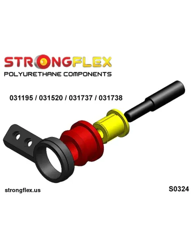 031520B: Front wishbone rear bush xi/xd/ix (4x4)