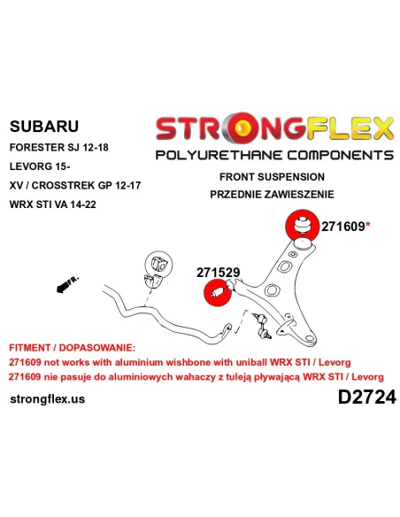 271529B: Front arm front bush