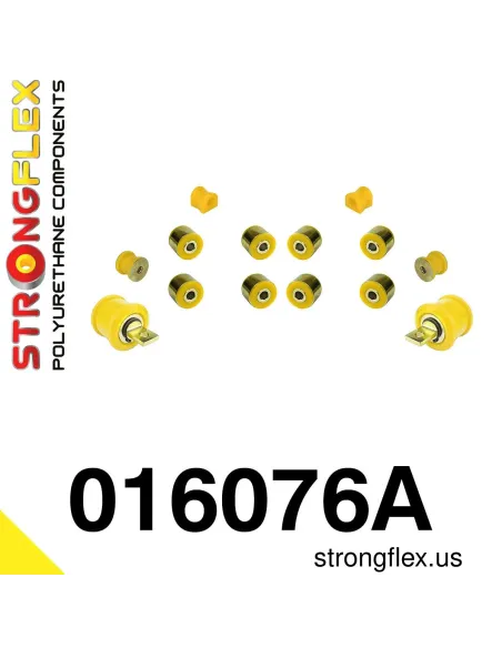 016076A: Rear suspension bush kit SPORT