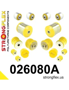 026080A: Front suspension bush kit SPORT