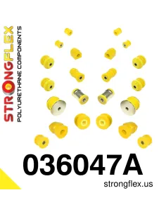 036047A: Front and rear suspension bush kit SPORT