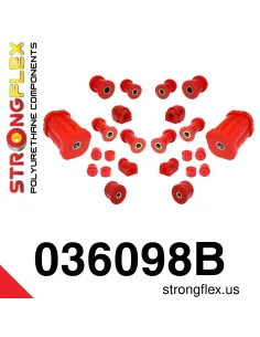 036098B: Full suspension polyurethane bush kit