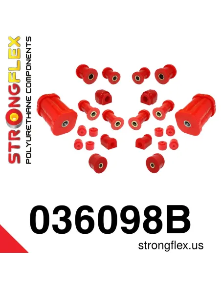 036098B: Full suspension polyurethane bush kit