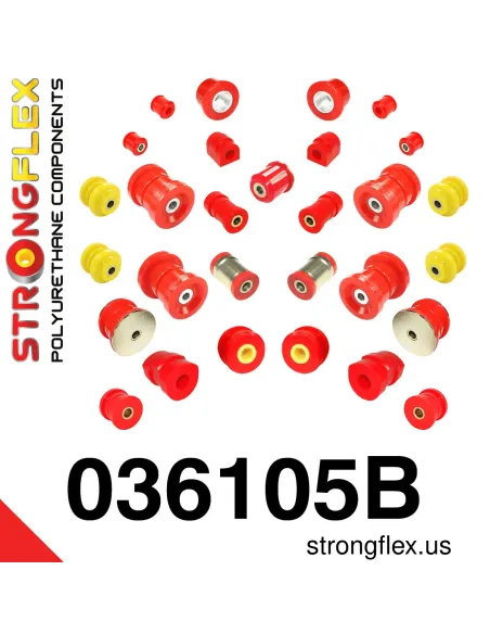 036105B: Full suspension bush kit 036105B: Full suspension bush kit