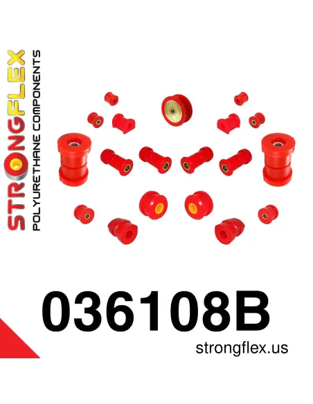 036108B: Full suspension bush kit 036108B: Full suspension bush kit