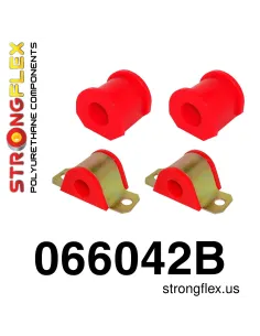 066042B: Front anti roll bar bush kit polyurethane