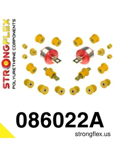 086022A: Rear suspension bush kit SPORT
