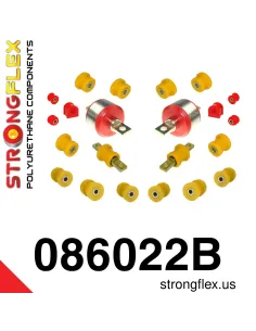 086022B: Rear suspension bush kit