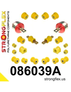 086039A: Rear suspension bush kit SPORT