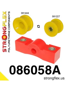 086058A: Shift lever stabilizer and extension mounting bush kit SPORT