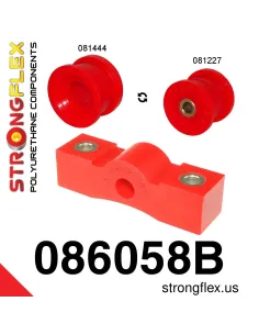 086058B: Shift lever stabilizer and extension mounting bush kit