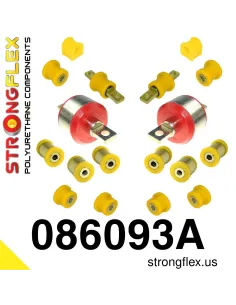 086093A: Rear suspension bush kit SPORT