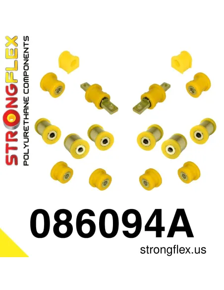 086094A: Rear suspension bush kit no rear trailing arm mount bush SPORT