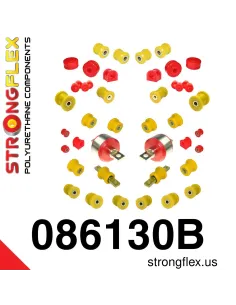 086130B: Full suspension bush kit polyurethane