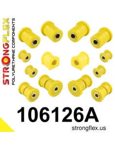 106126A: Front suspension polyurethane bush kit SPORT