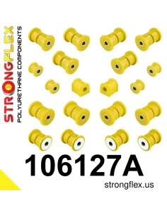 106127A: Rear suspension polyurethane bush kit SPORT