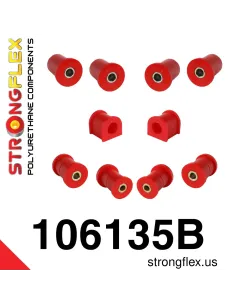 106135B: Front suspension polyurethane bush kit