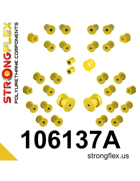 106137A: Full suspension polyurethane bush kit SPORT