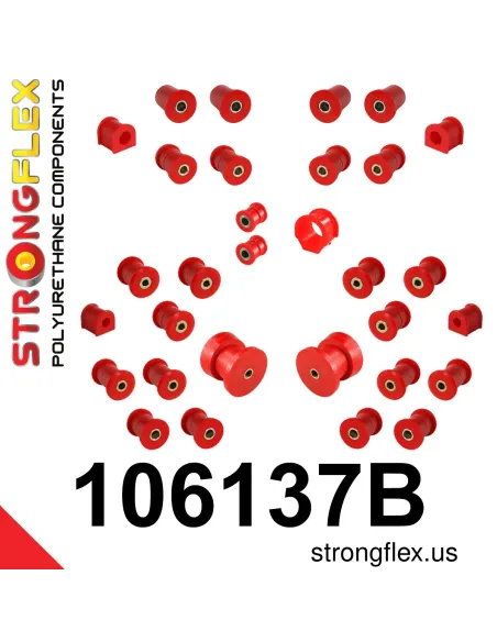 106137B: Full suspension polyurethane bush kit