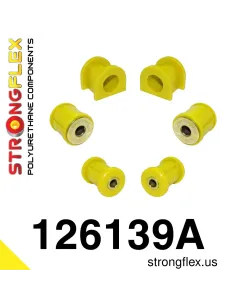 126139A: Front suspension bush kit SPORT