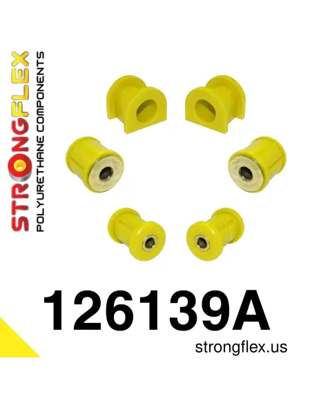126139A: Front suspension bush kit SPORT