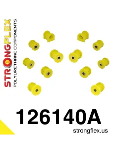 126140A: Rear suspension bush kit SPORT