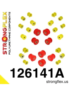 126141A: Full suspension bush kit SPORT