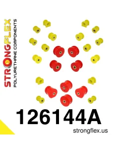 126144A: Full suspension bush kit SPORT