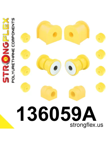 136059A: Front suspension bush kit SPORT