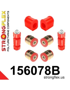 156078B: Front kit suspension polyurethane bushes