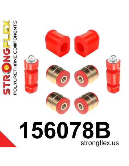 156078B: Front kit suspension polyurethane bushes