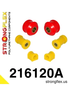 216120A: Front suspension polyurethane bush kit SPORT