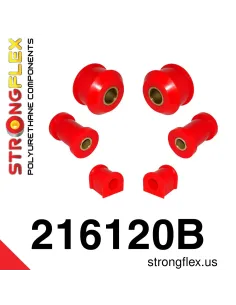 216120B: Front suspension polyurethane bush kit