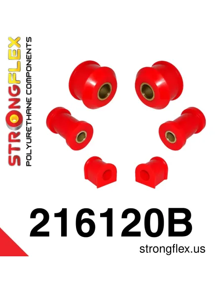 216120B: Front suspension polyurethane bush kit