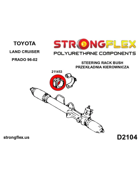 216125A: Full suspension bush kit SPORT