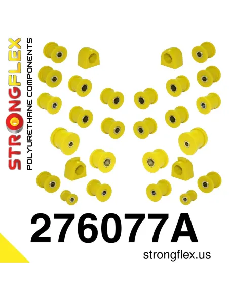276077A: Front and rear suspension bush kit SPORT