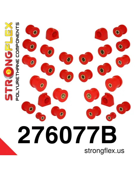 276077B: Front and rear suspension bush kit