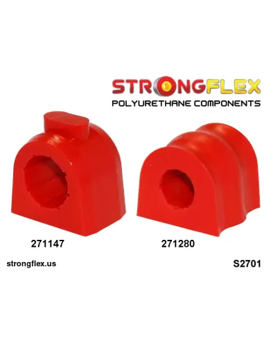 276077B: Front and rear suspension bush kit