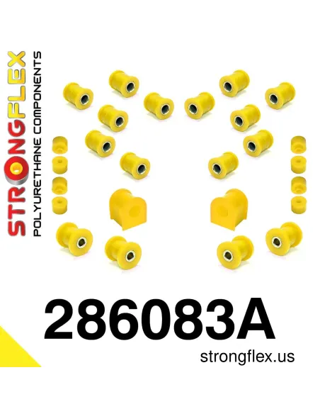 286083A: Rear suspension bush kit SPORT