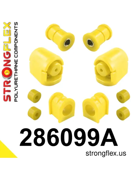 286099A: Set of front suspension polyurethane SPORT