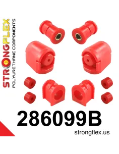 286099B: Set of front suspension polyurethane