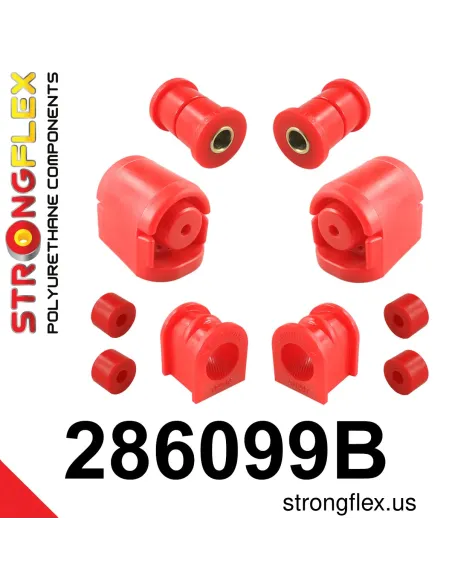 286099B: Set of front suspension polyurethane