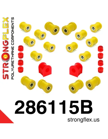 286115B: Rear suspension bush kit