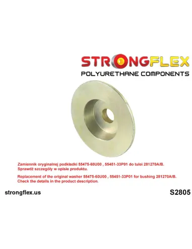 286116A: Full suspension bush kit SPORT