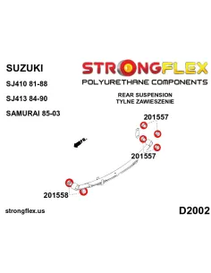201557B: Shackle bushing 2