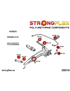 081588A: Rear anti roll bar bush SPORT 2