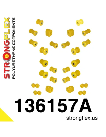 136157A: Full suspension polyurethane bush kit SPORT