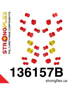 136157B: Full suspension polyurethane bush kit